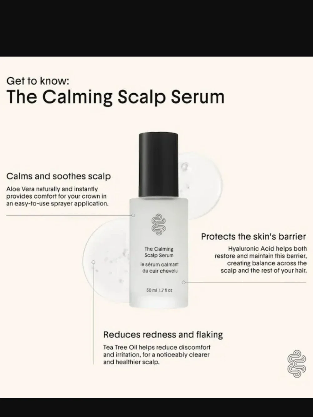 Crown Affair Calming Scalp Serum 1.7 oz